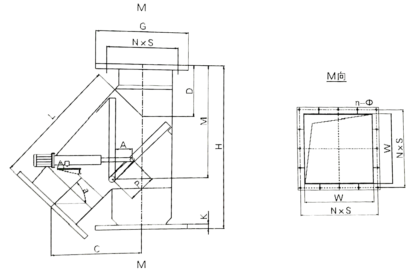 DSF-F型電液動(dòng)側(cè)三通分料器